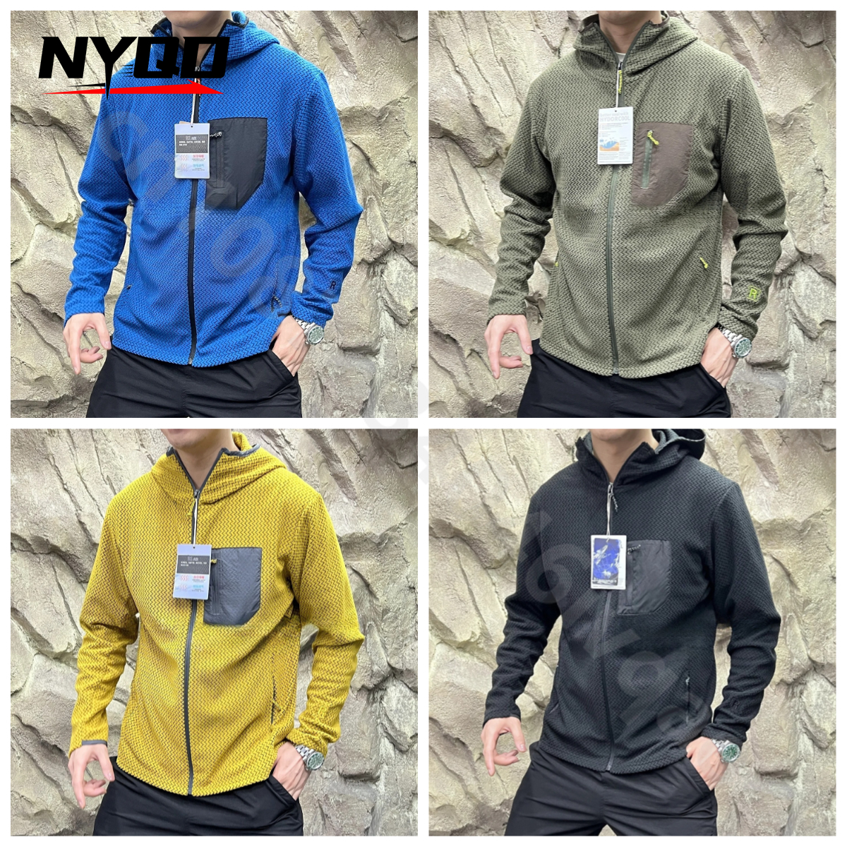 Outdoor Sport Hoodie - Dingli R Series Z-aped Outdoor Cycling