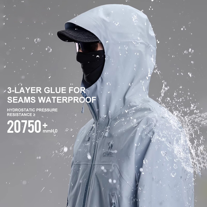 GOLDEN CAMEL Hard Shell Jacket - đánh giá và giá Outdoor Sport Waterproof Jacket