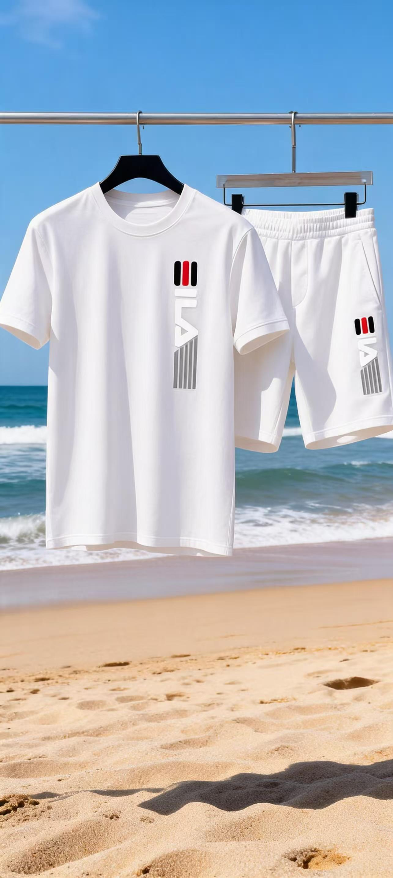 Men 2025 summer new casual spo - đánh giá và giá Outdoor Sports Outfit