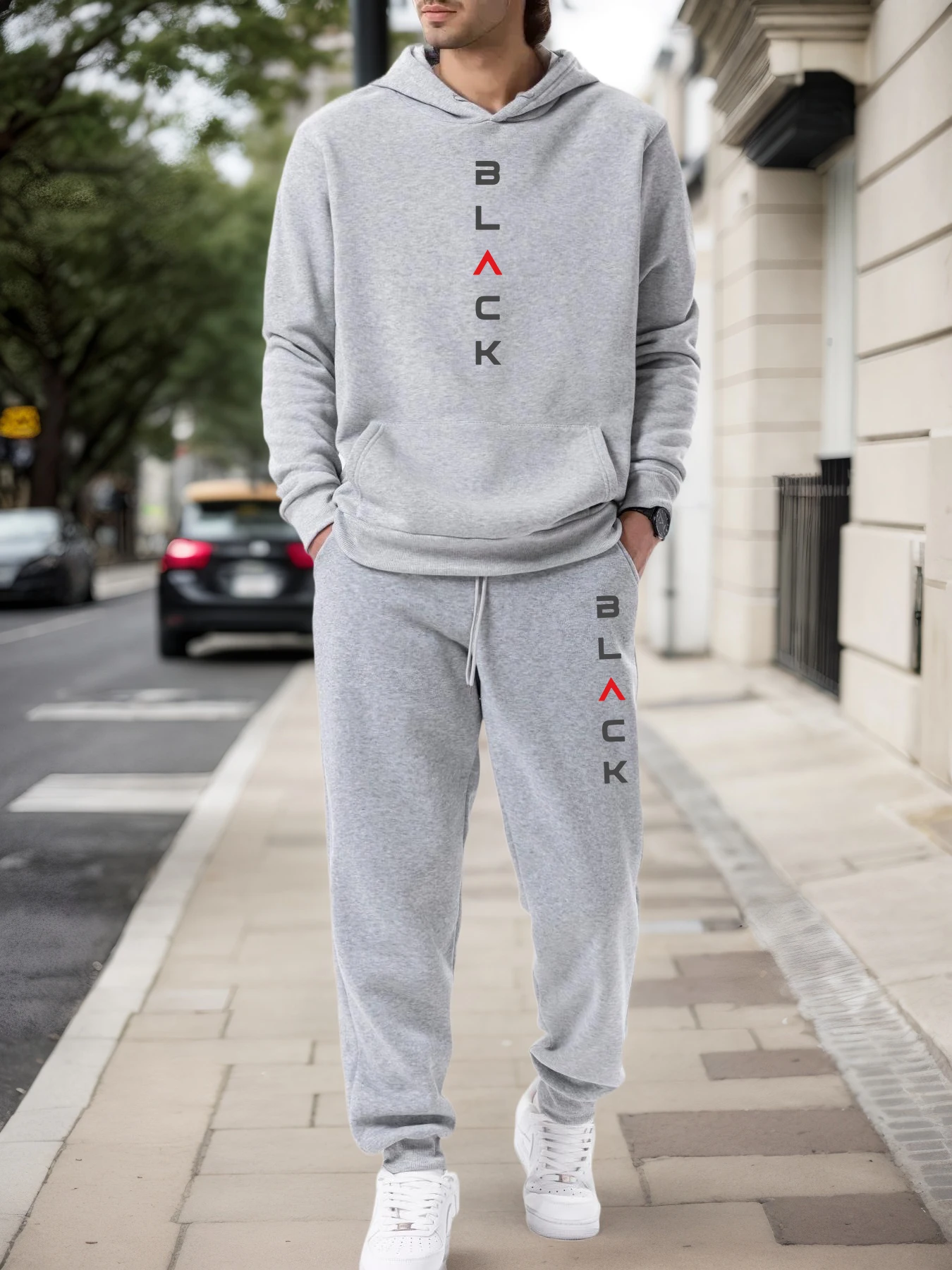 Fashion Mens Tracksuit Casual  - đánh giá và giá Outdoor Sports Outfit