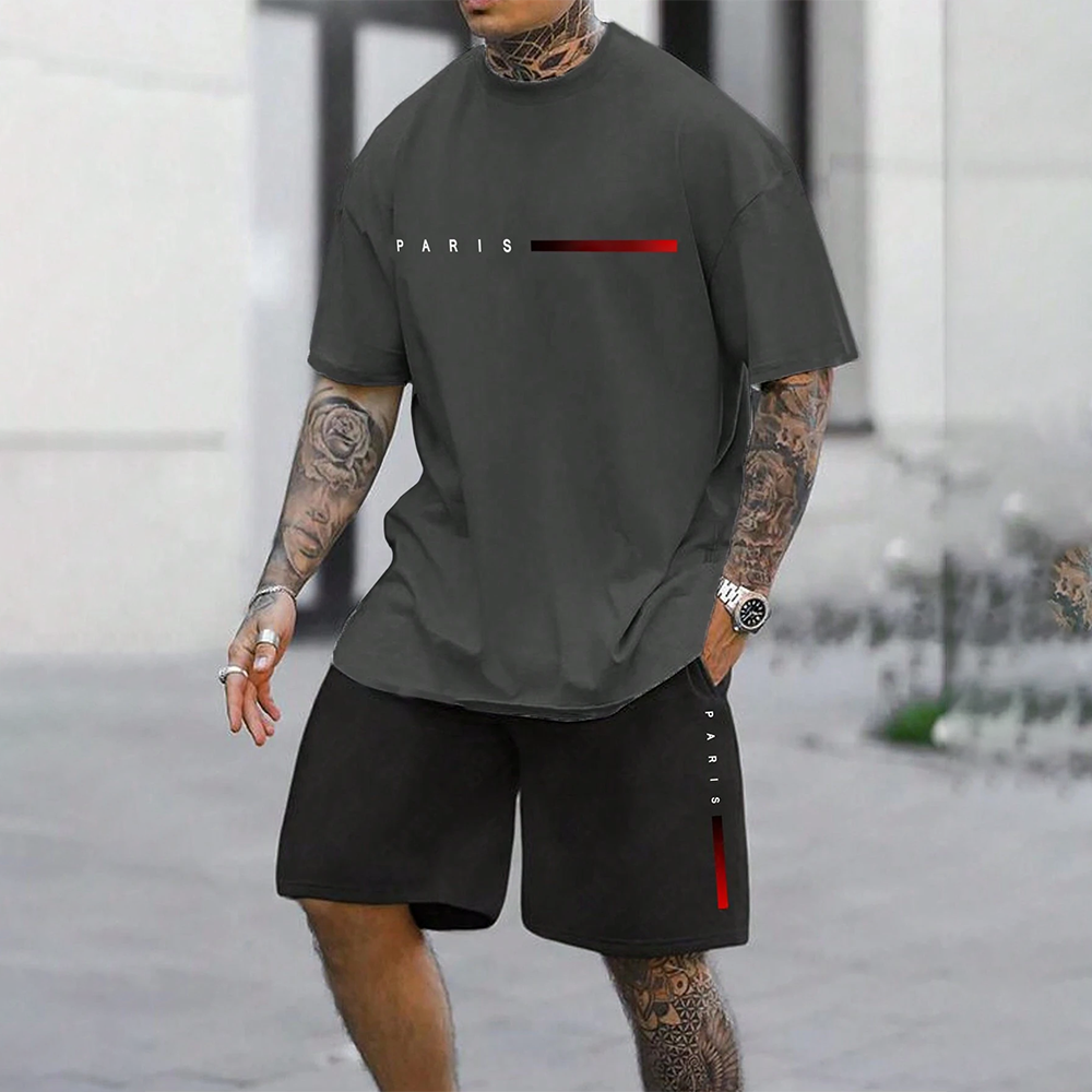 Men Two Piece Tracksuit Loose  - đánh giá và giá Outdoor Sport Is