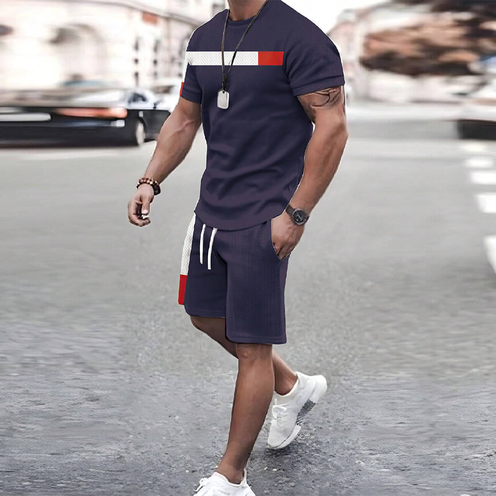 Men Two Piece Tracksuit Loose  - đánh giá và giá Outdoor Sport Is