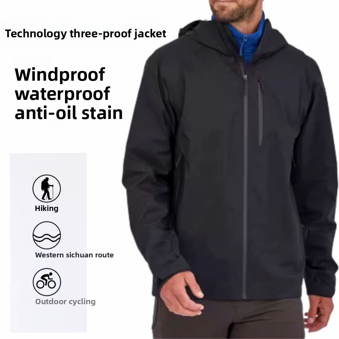 Men's Outdoor Tech Shell Jacke - đánh giá và giá Outdoor Sport Waterproof Jacket