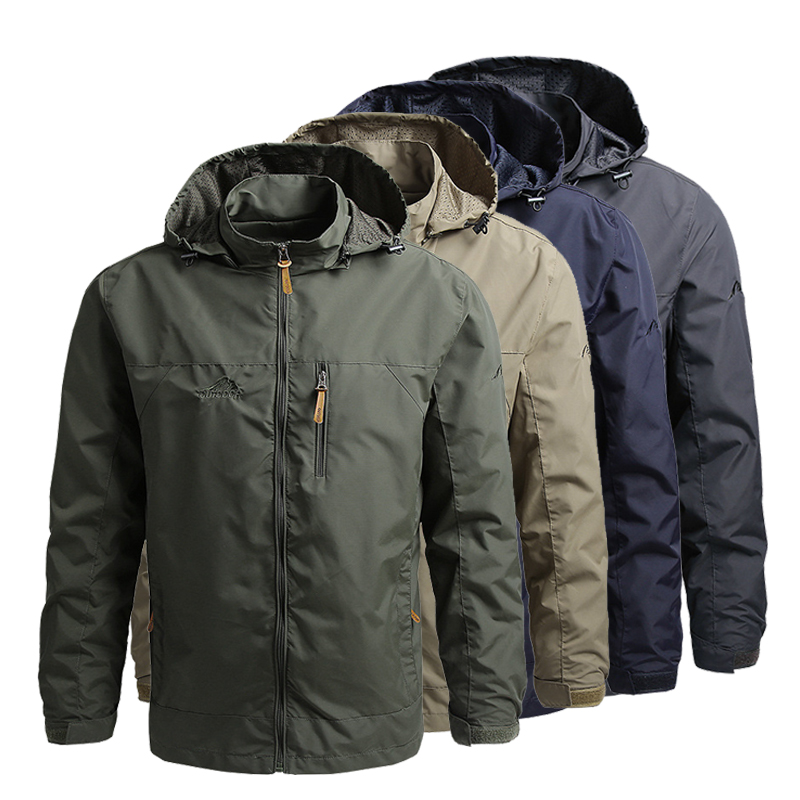 Windbreaker Men Tactical Jacke - đánh giá và giá Outdoor Sport Waterproof Jacket