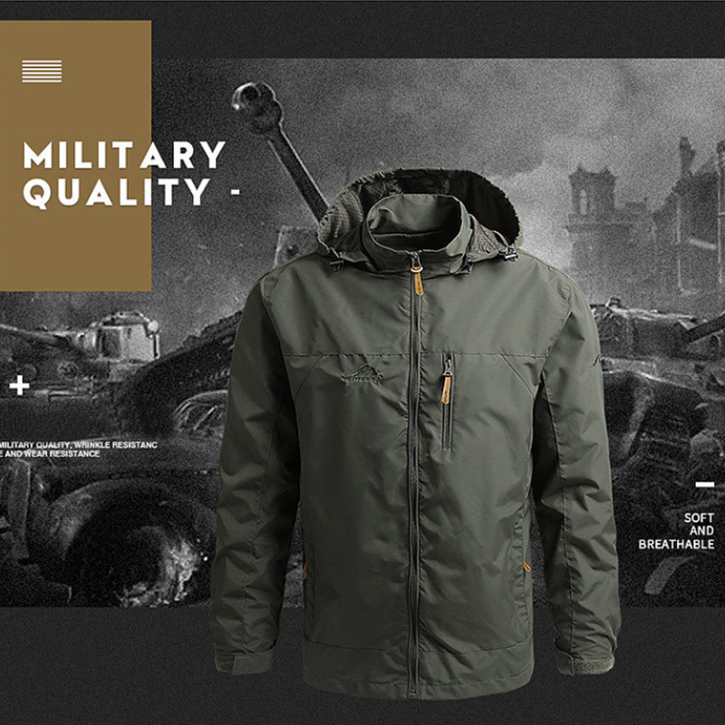 Windbreaker Men Tactical Jacke - đánh giá và giá Outdoor Sport Waterproof Jacket