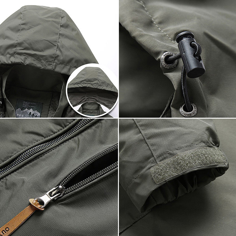 Windbreaker Men Tactical Jacke - đánh giá và giá Outdoor Sport Waterproof Jacket