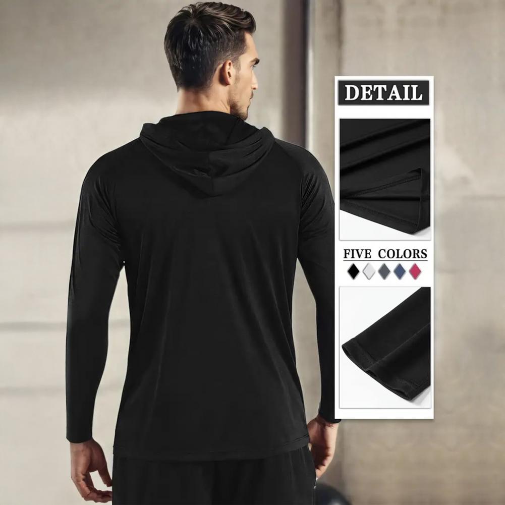 Men's Quick Dry Long Sleeve Ho - đánh giá và giá Outdoor Sport Hoodie