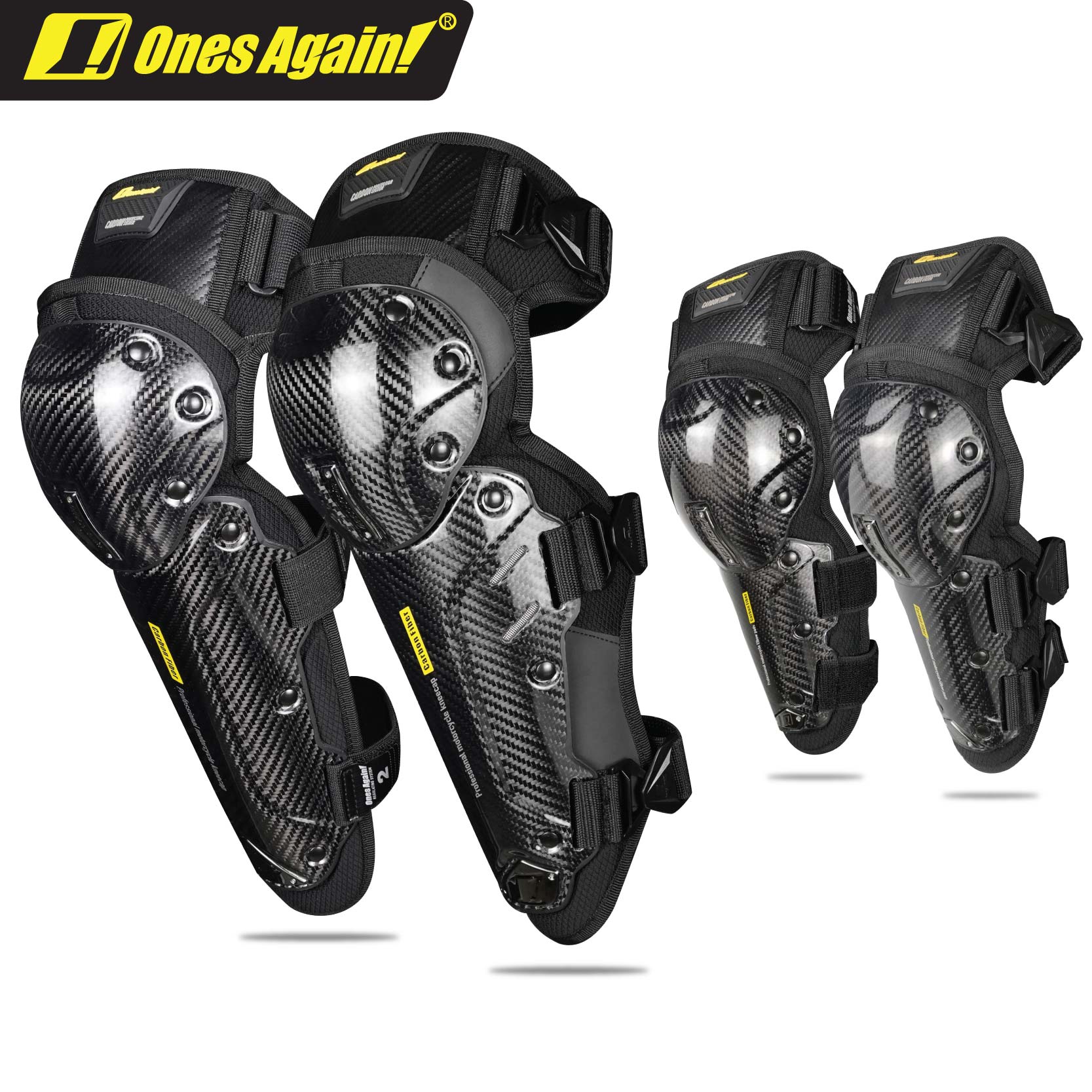 Ones again! Carbon fiber motor - đánh giá và giá Mtb Elbow Pad