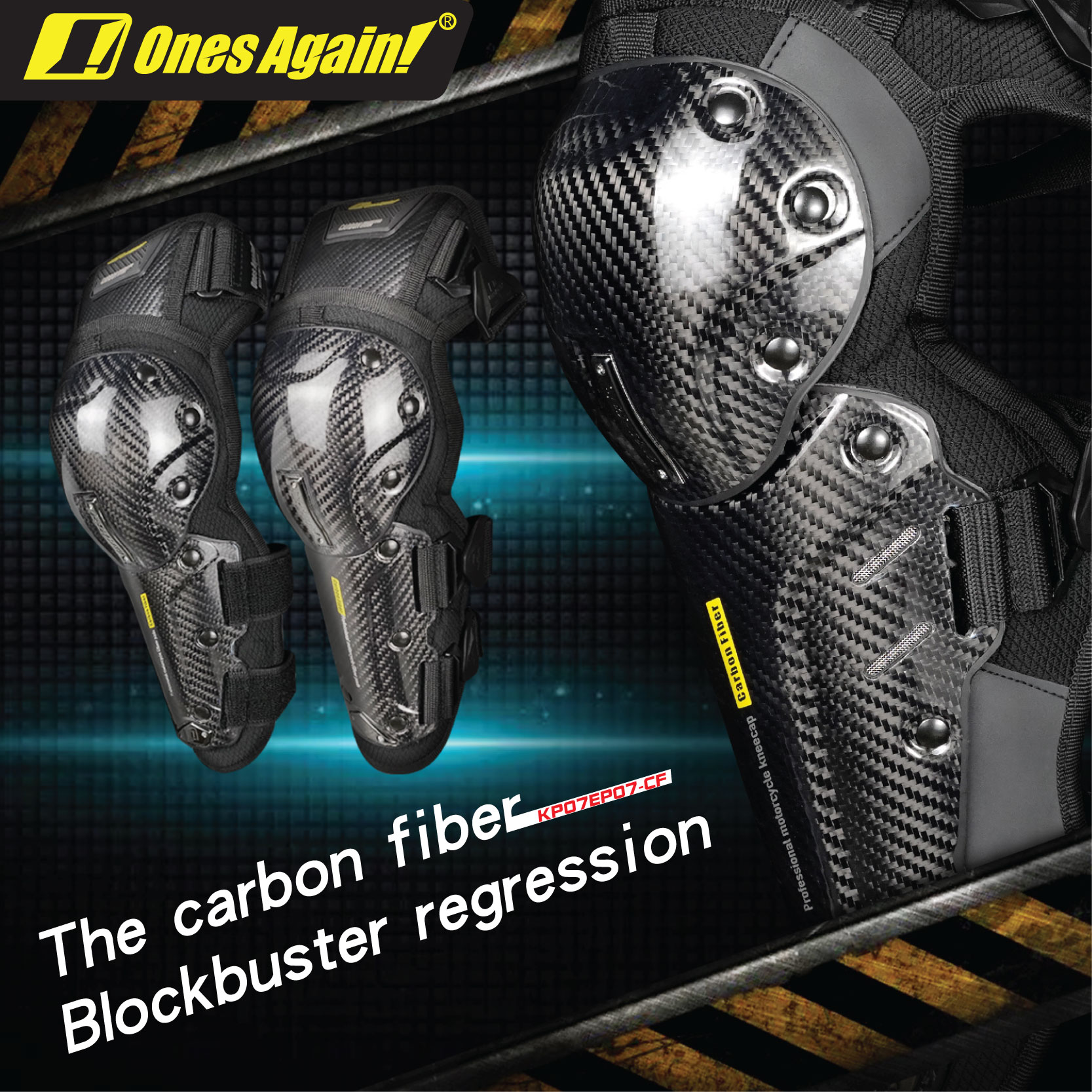 Ones again! Carbon fiber motor - đánh giá và giá Mtb Elbow Pad