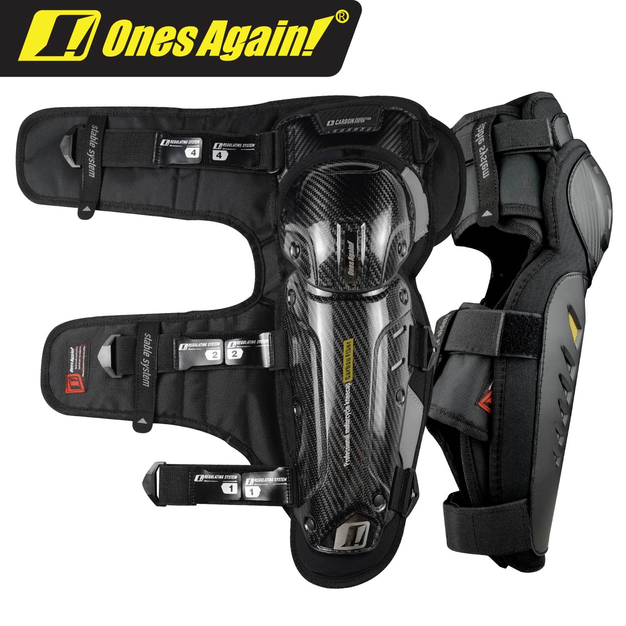 Ones again! Carbon fiber motor - đánh giá và giá Mtb Elbow Pad