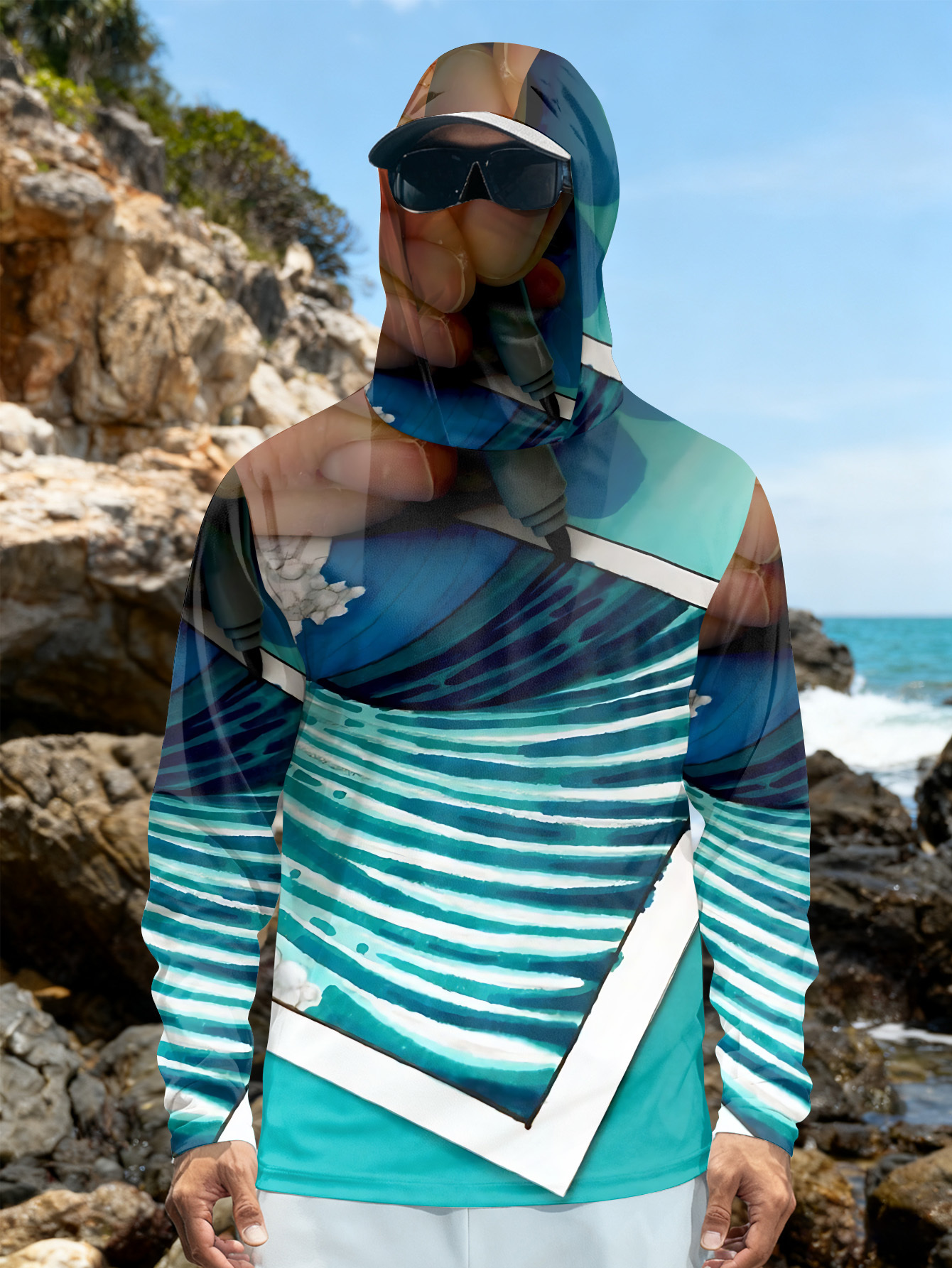 Fishing hooded sweatshirt men' - đánh giá và giá Outdoor Sport Is
