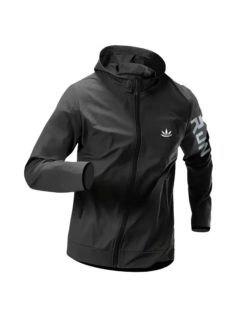 Mens Run Hooded Windbreaker Ja - đánh giá và giá Outdoor Sport Waterproof Jacket