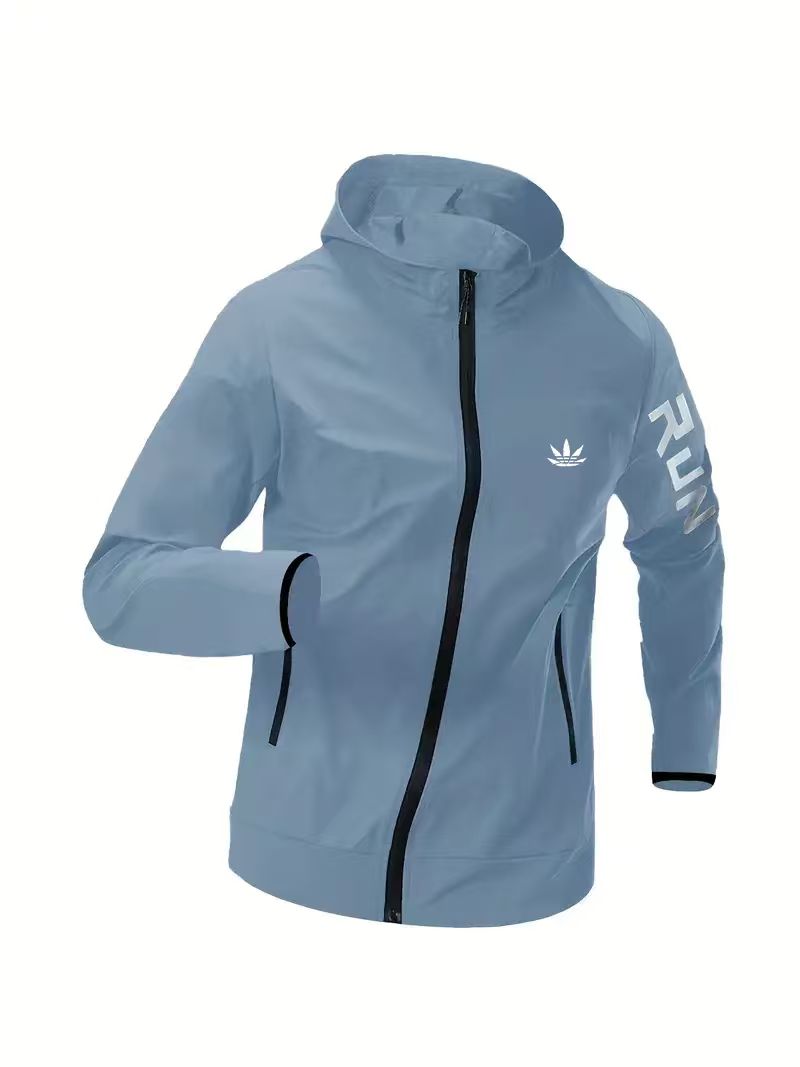 Mens Run Hooded Windbreaker Ja - đánh giá và giá Outdoor Sport Waterproof Jacket