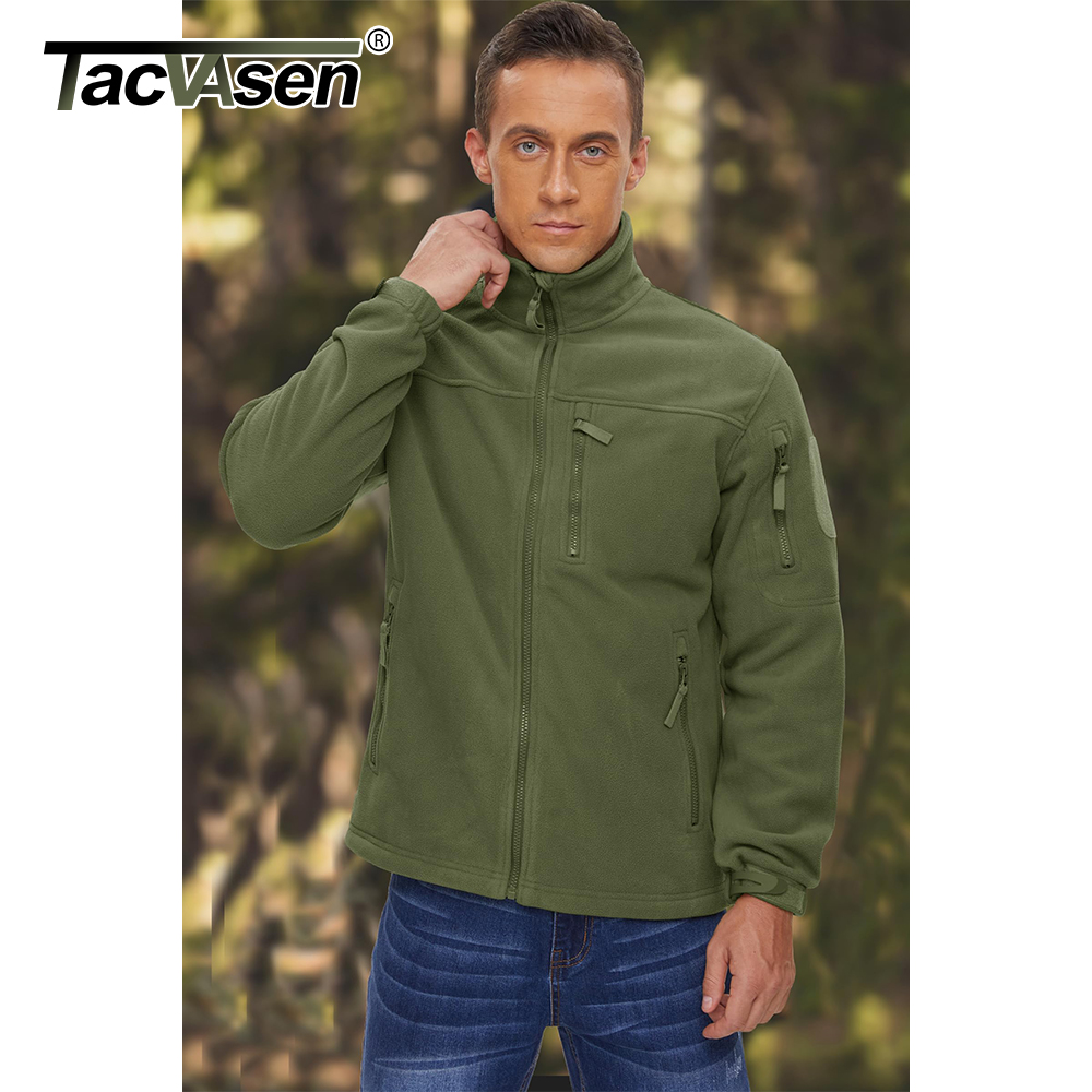 TACVASEN Men's Fleece Jacket S - đánh giá và giá Outdoor Sport Waterproof Jacket