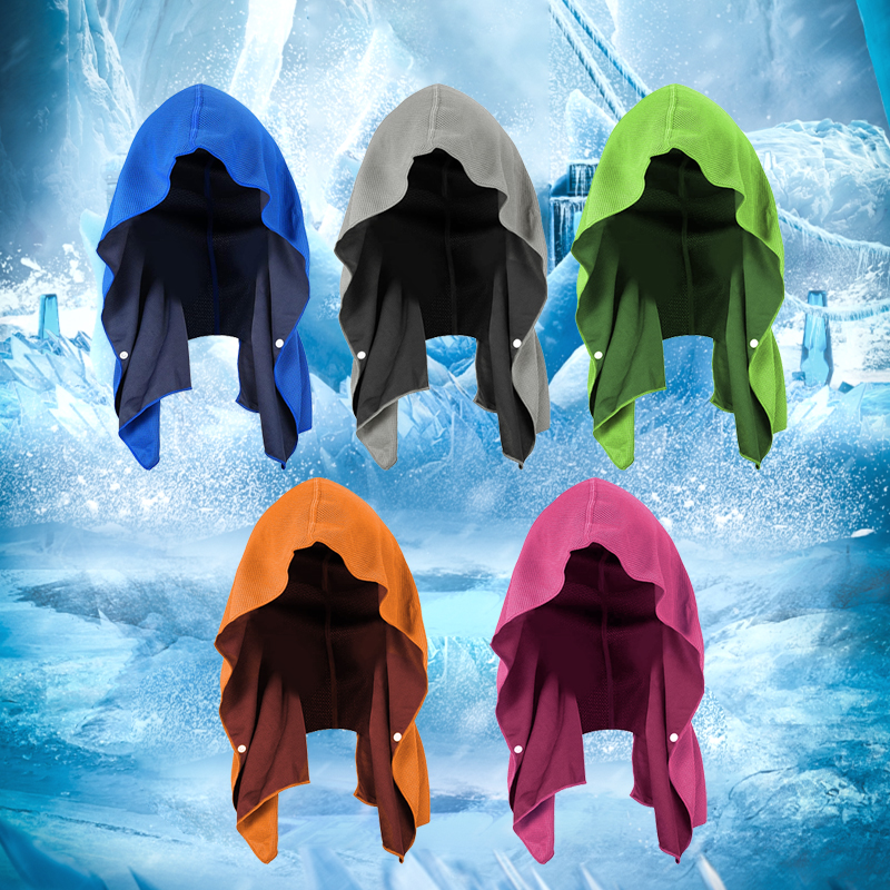Cooling Hoodie Towel- Hood Tow - đánh giá và giá Outdoor Sport Hoodie