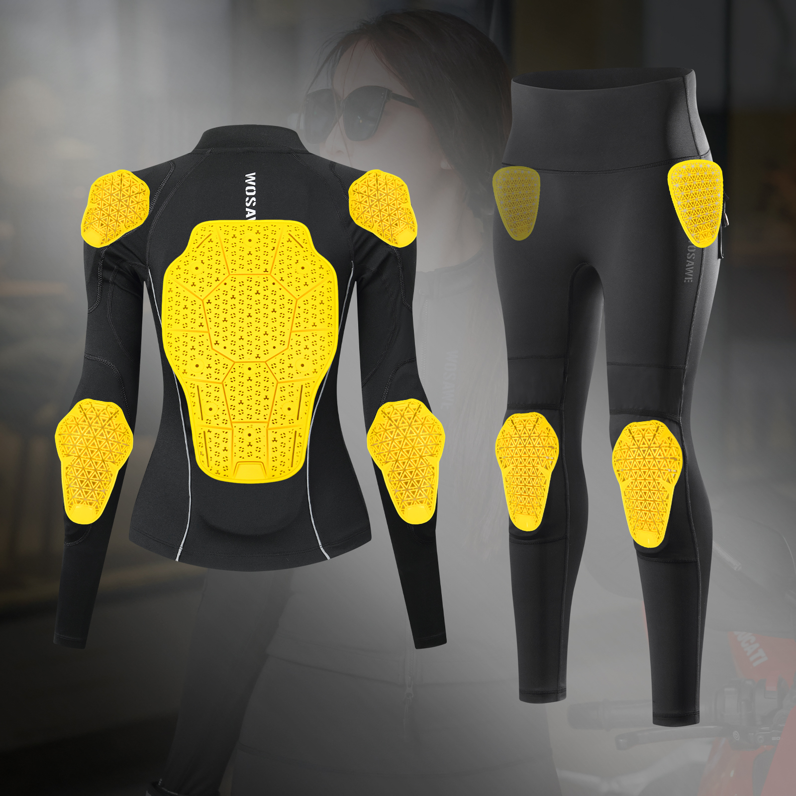 WOSAWE Summer Breathable Motor - đánh giá và giá Mtb Elbow Pad