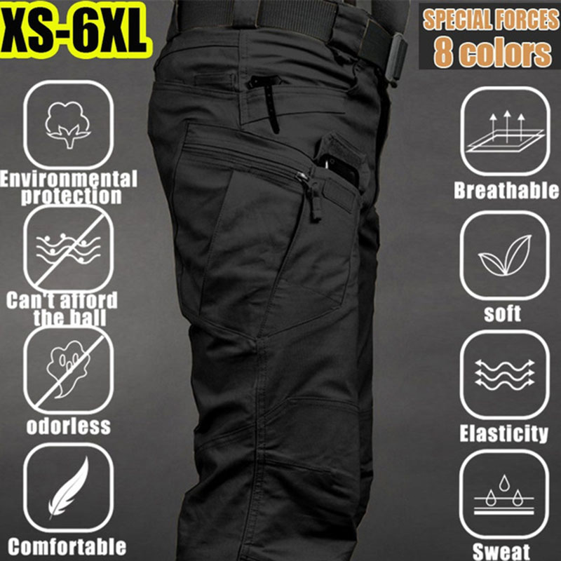 Men's Tactical Cargo Pants 6XL - đánh giá và giá Outdoor Sport Hiking Pants